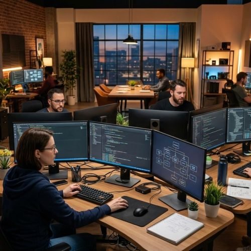Custom software development excellence at Krustylab for you